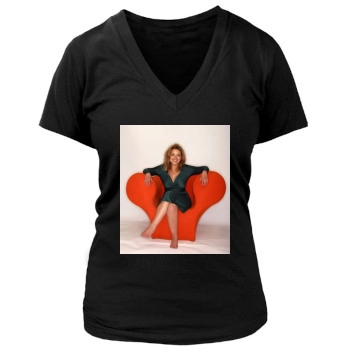 Charlotte Church Women's Deep V-Neck TShirt