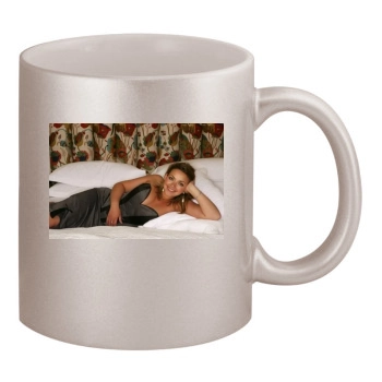 Charlotte Church 11oz Metallic Silver Mug