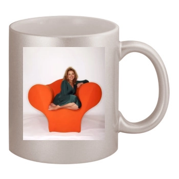 Charlotte Church 11oz Metallic Silver Mug