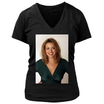 Charlotte Church Women's Deep V-Neck TShirt