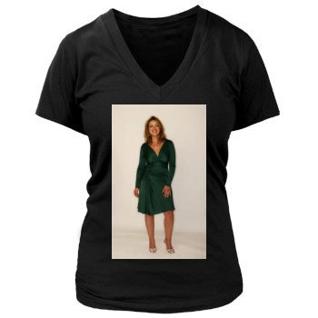 Charlotte Church Women's Deep V-Neck TShirt