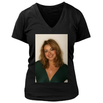 Charlotte Church Women's Deep V-Neck TShirt