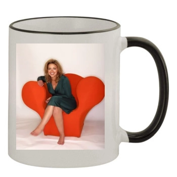 Charlotte Church 11oz Colored Rim & Handle Mug