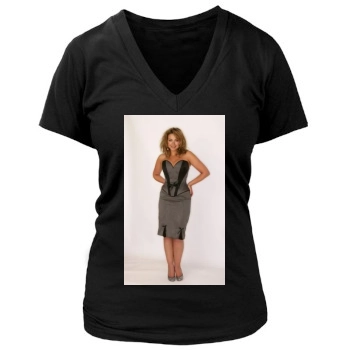 Charlotte Church Women's Deep V-Neck TShirt