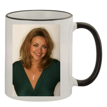 Charlotte Church 11oz Colored Rim & Handle Mug