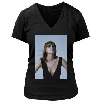 Charlotte Church Women's Deep V-Neck TShirt