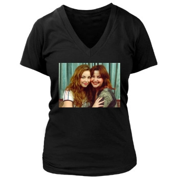 Charlotte Church Women's Deep V-Neck TShirt