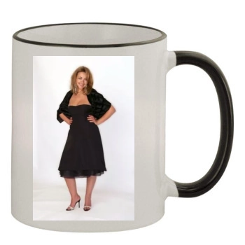 Charlotte Church 11oz Colored Rim & Handle Mug