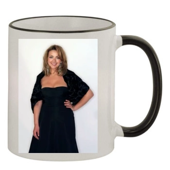 Charlotte Church 11oz Colored Rim & Handle Mug