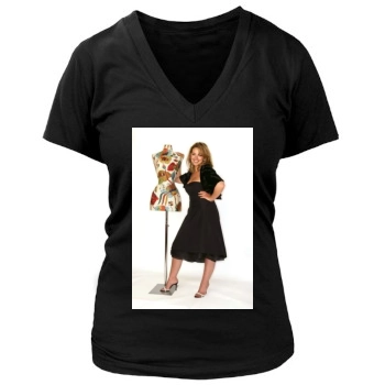 Charlotte Church Women's Deep V-Neck TShirt