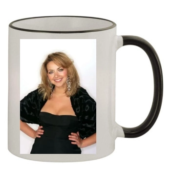 Charlotte Church 11oz Colored Rim & Handle Mug