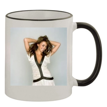 Charlotte Church 11oz Colored Rim & Handle Mug