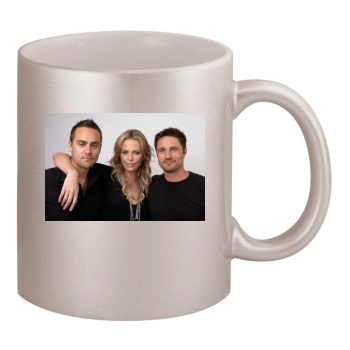 Charlize Theron 11oz Metallic Silver Mug