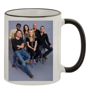 Charlize Theron 11oz Colored Rim & Handle Mug