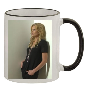 Charlize Theron 11oz Colored Rim & Handle Mug