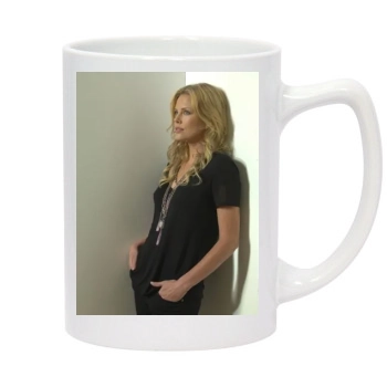 Charlize Theron 14oz White Statesman Mug