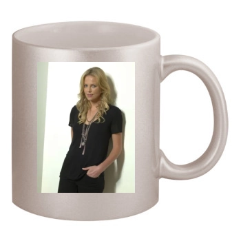 Charlize Theron 11oz Metallic Silver Mug