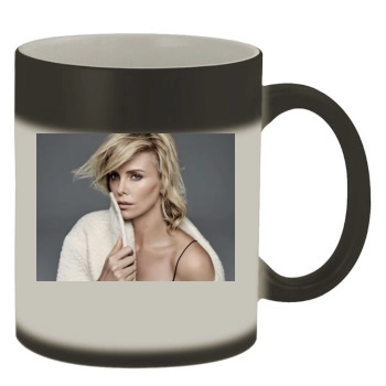 Charlize Theron Color Changing Mug