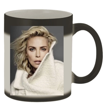 Charlize Theron Color Changing Mug