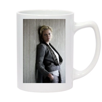 Charlize Theron 14oz White Statesman Mug