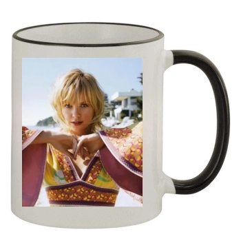 Charlize Theron 11oz Colored Rim & Handle Mug