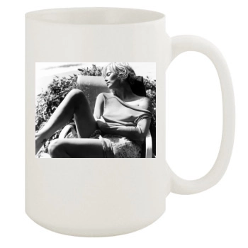 Charlize Theron 15oz White Mug