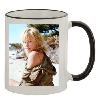 Charlize Theron 11oz Colored Rim & Handle Mug