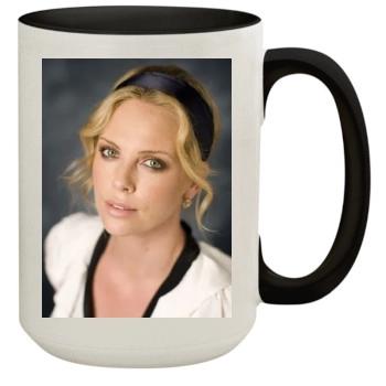 Charlize Theron 15oz Colored Inner & Handle Mug