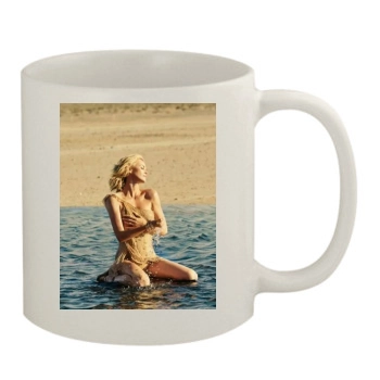 Charlize Theron 11oz White Mug