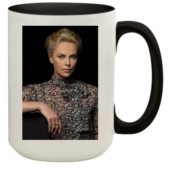 Charlize Theron 15oz Colored Inner & Handle Mug