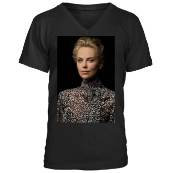 Charlize Theron Men's V-Neck T-Shirt