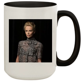 Charlize Theron 15oz Colored Inner & Handle Mug