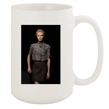 Charlize Theron 15oz White Mug