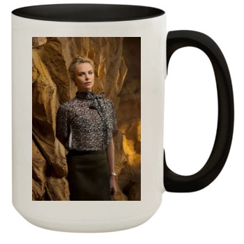 Charlize Theron 15oz Colored Inner & Handle Mug