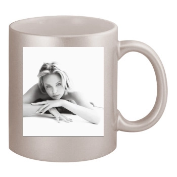 Charlize Theron 11oz Metallic Silver Mug