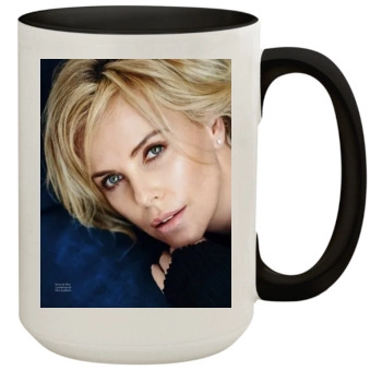 Charlize Theron 15oz Colored Inner & Handle Mug