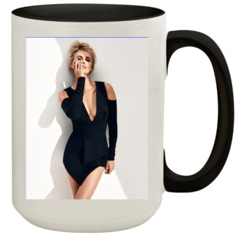 Charlize Theron 15oz Colored Inner & Handle Mug