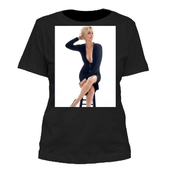 Charlize Theron Women's Cut T-Shirt