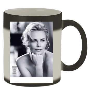 Charlize Theron Color Changing Mug