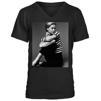 Charlize Theron Men's V-Neck T-Shirt