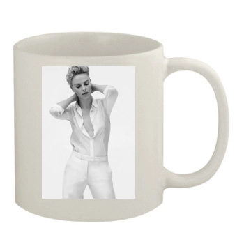 Charlize Theron 11oz White Mug