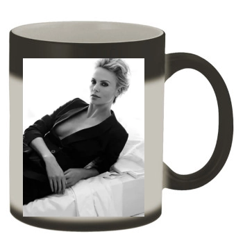 Charlize Theron Color Changing Mug