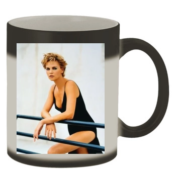 Charlize Theron Color Changing Mug