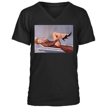 Charlize Theron Men's V-Neck T-Shirt