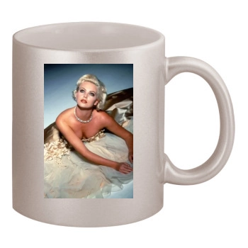 Charlize Theron 11oz Metallic Silver Mug