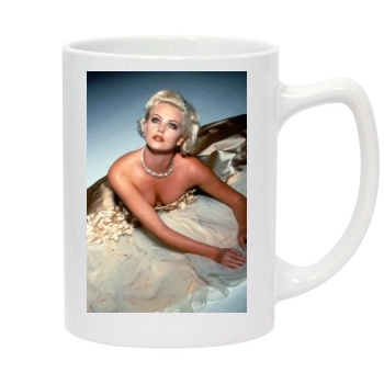 Charlize Theron 14oz White Statesman Mug