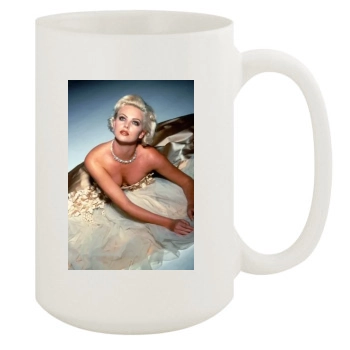 Charlize Theron 15oz White Mug