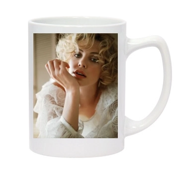 Charlize Theron 14oz White Statesman Mug