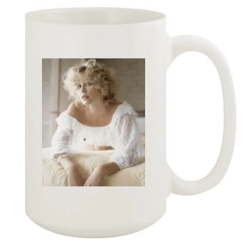 Charlize Theron 15oz White Mug