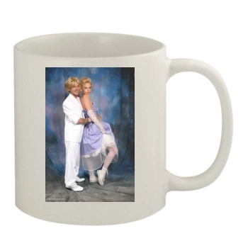 Charlize Theron 11oz White Mug